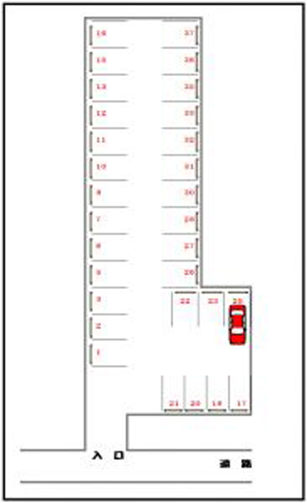 バンブー駐車場　図